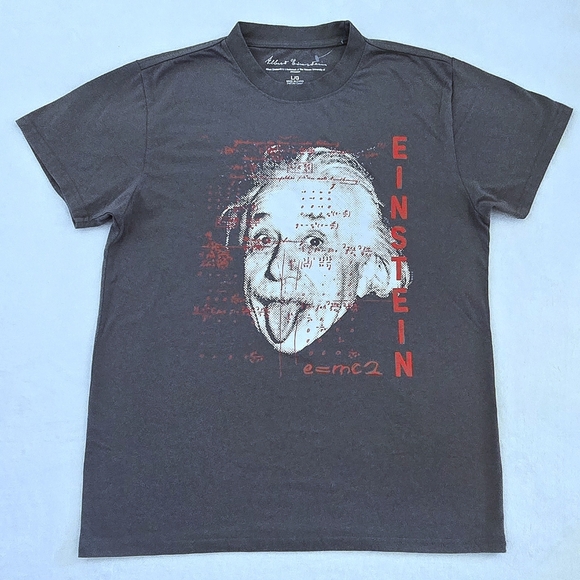 The Hebrew University of Jerusalem Other - Einstein Notations Over Face Graphic Tee👕 - NWOT